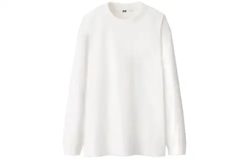 UNIQLO U Collection T Shirts Men's Crew Neck Moderate Straight Fit