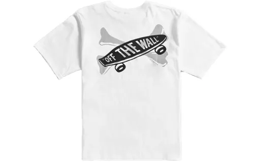 Vans X WTAPS Vans X Wtaps Co Branded Series T Shirts Unisex White Crew Neck Moderate Straight Fit