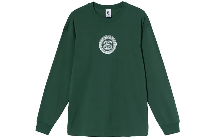 Stussy X Nike Stussy X Nike T Shirts Unisex Green Crew Neck Moderate Straight Fit