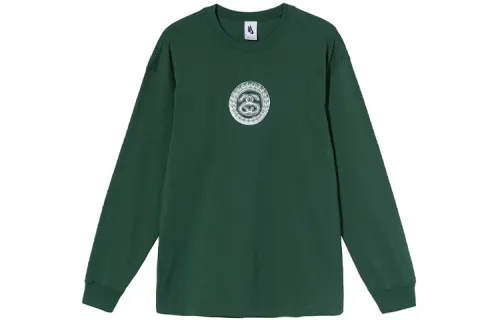 Stussy X Nike Stussy X Nike T Shirts Unisex Green Crew Neck Moderate Straight Fit
