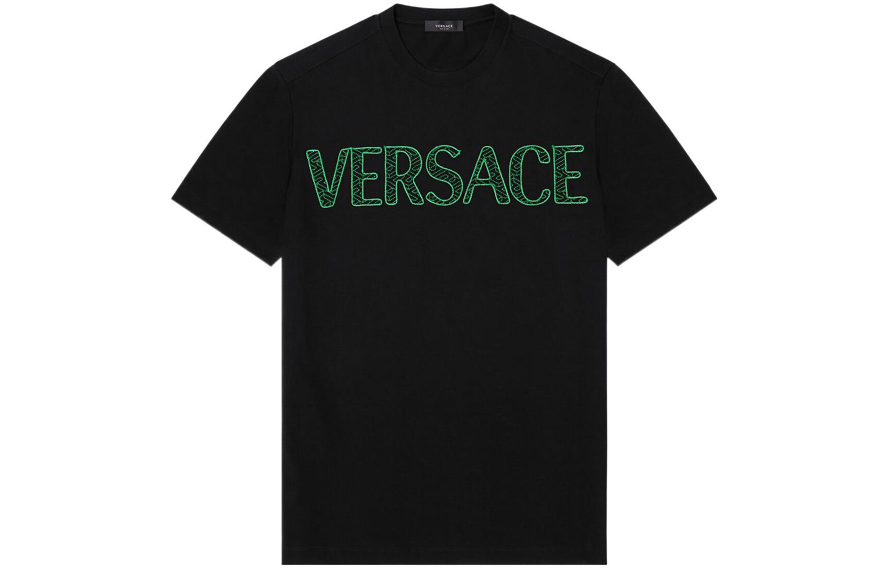 Мужская футболка Versace (черная)