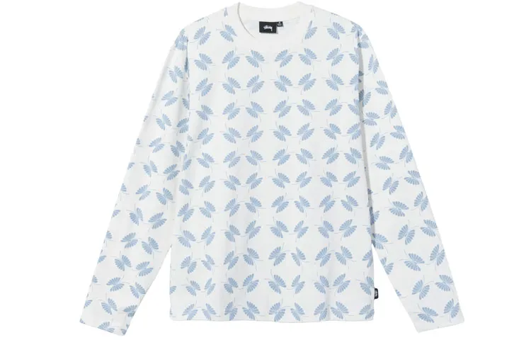 Stussy T-Shirts Unisex White Crew Neck Moderate