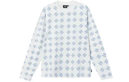 Stussy T Shirts Unisex White Crew Neck Moderate Straight Fit
