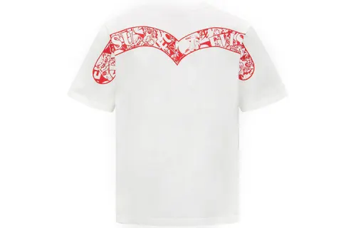 EVISU T Shirts Men's Crew Neck Moderate Straight Fit