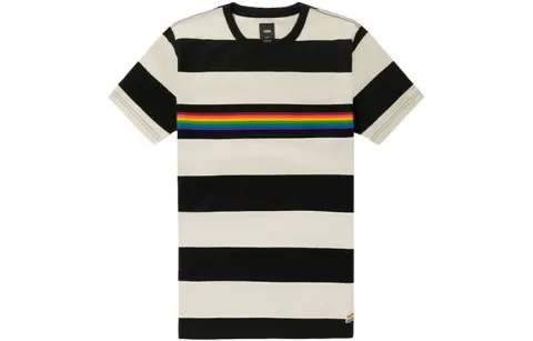Vans T-Shirts Men's Multicolor Crew Neck Moderate Straight Fit