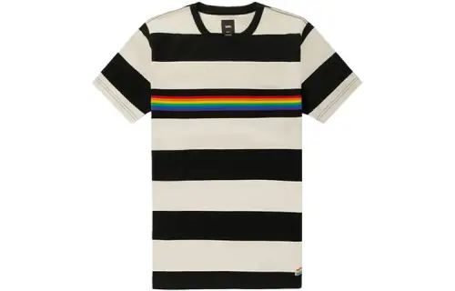 Vans T Shirts Men's Multicolor Crew Neck Moderate Straight Fit