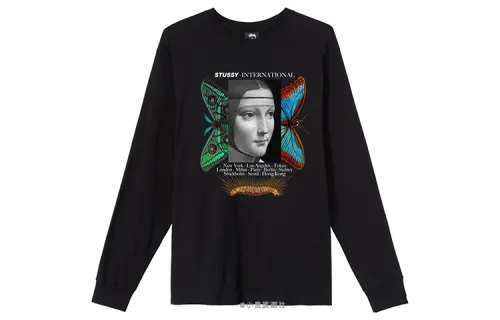 Stussy T Shirts Unisex Crew Neck Moderate Straight Fit