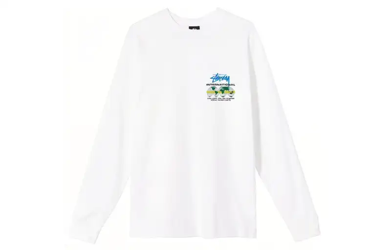 Stussy T Shirts Unisex Crew Neck Moderate Straight Fit