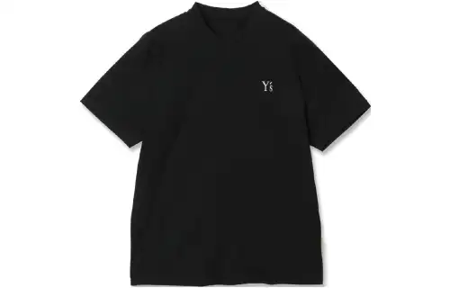 Adidas Originals X Yohji Yamamoto Adidas Originals X Y's T Shirts Men's Black Crew Neck Moderate Straight Fit