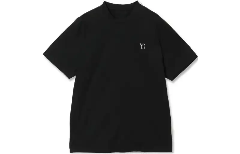 Adidas Originals X Yohji Yamamoto Adidas Originals X Y's T Shirts Men's Black Crew Neck Moderate Straight Fit