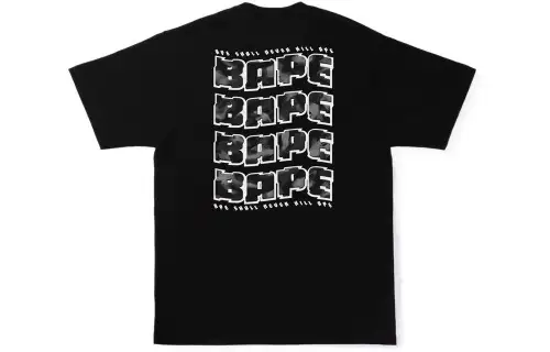 Bape Stroke Camo Distortion Tee