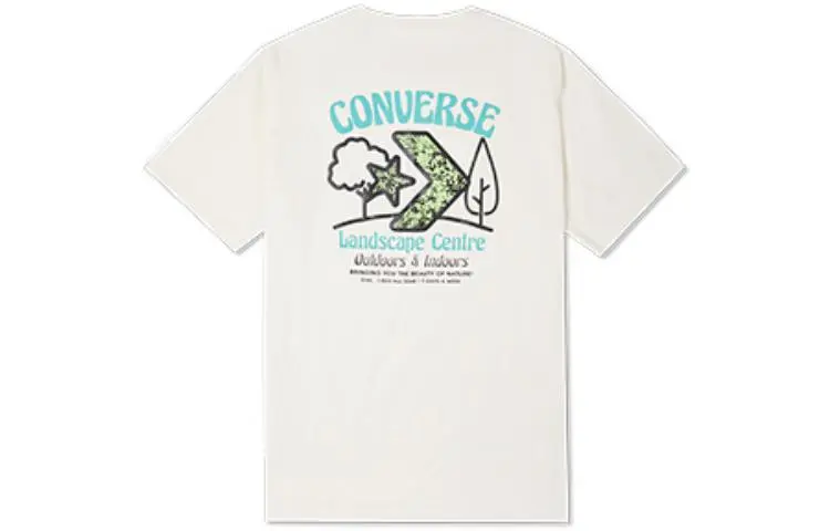 Converse Set in Sleeve T Shirt Men's White