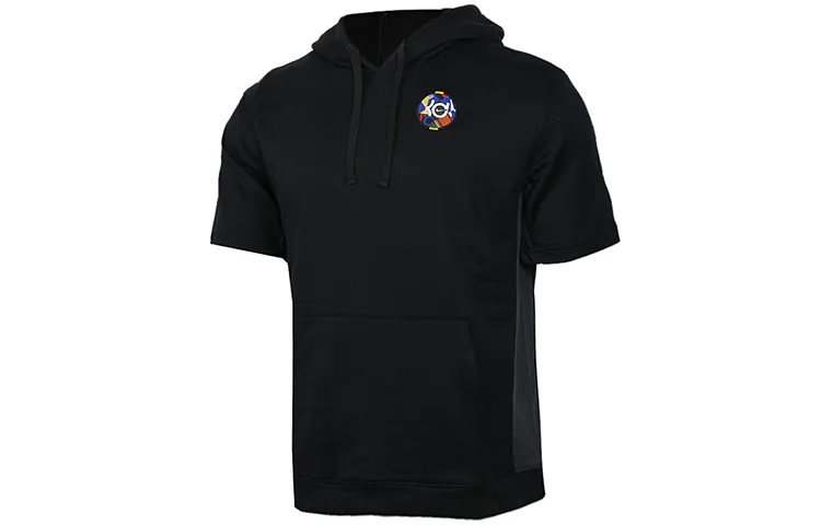 Nike T-Shirts Men's Black Hooded Moderate