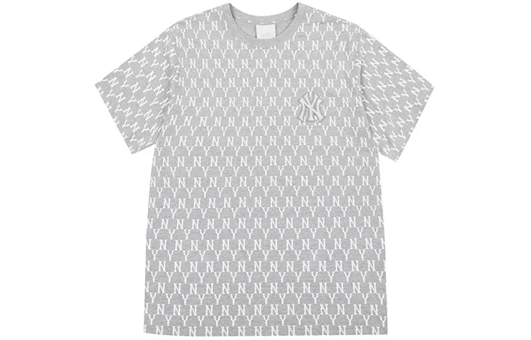 MLB Set-in Sleeve T-Shirt Unisex Gray