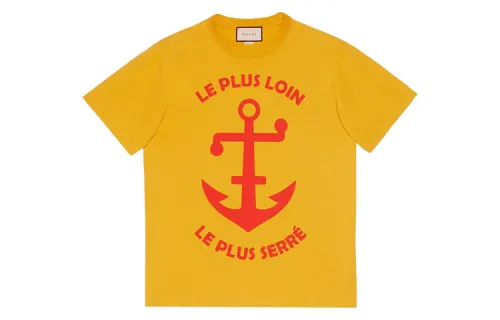 GUCCI SS20 T Shirt Men's Yellow