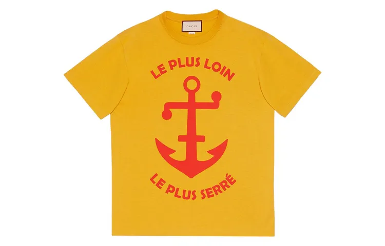 GUCCI SS20 T Shirt Men's Yellow