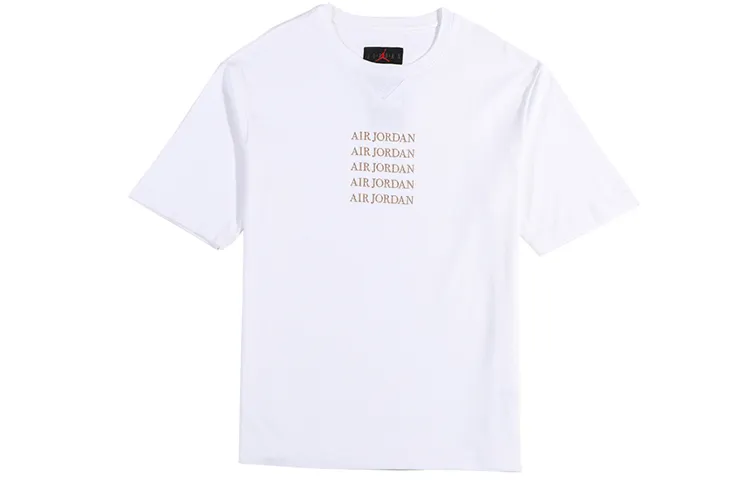 Jordan T-Shirts Men's Crew Neck Moderate Straight Fit