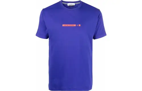 STONE ISLAND T Shirt Men's Royal Blue