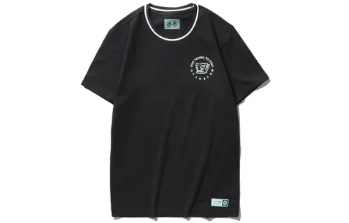 Li Ning T Shirts Men's Crew Neck Moderate Straight Fit