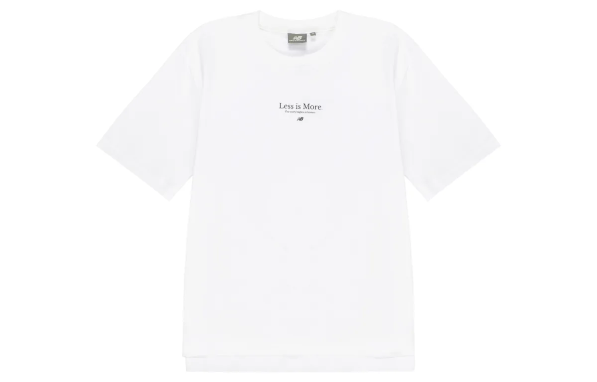 New Balance T-Shirt Unisex White