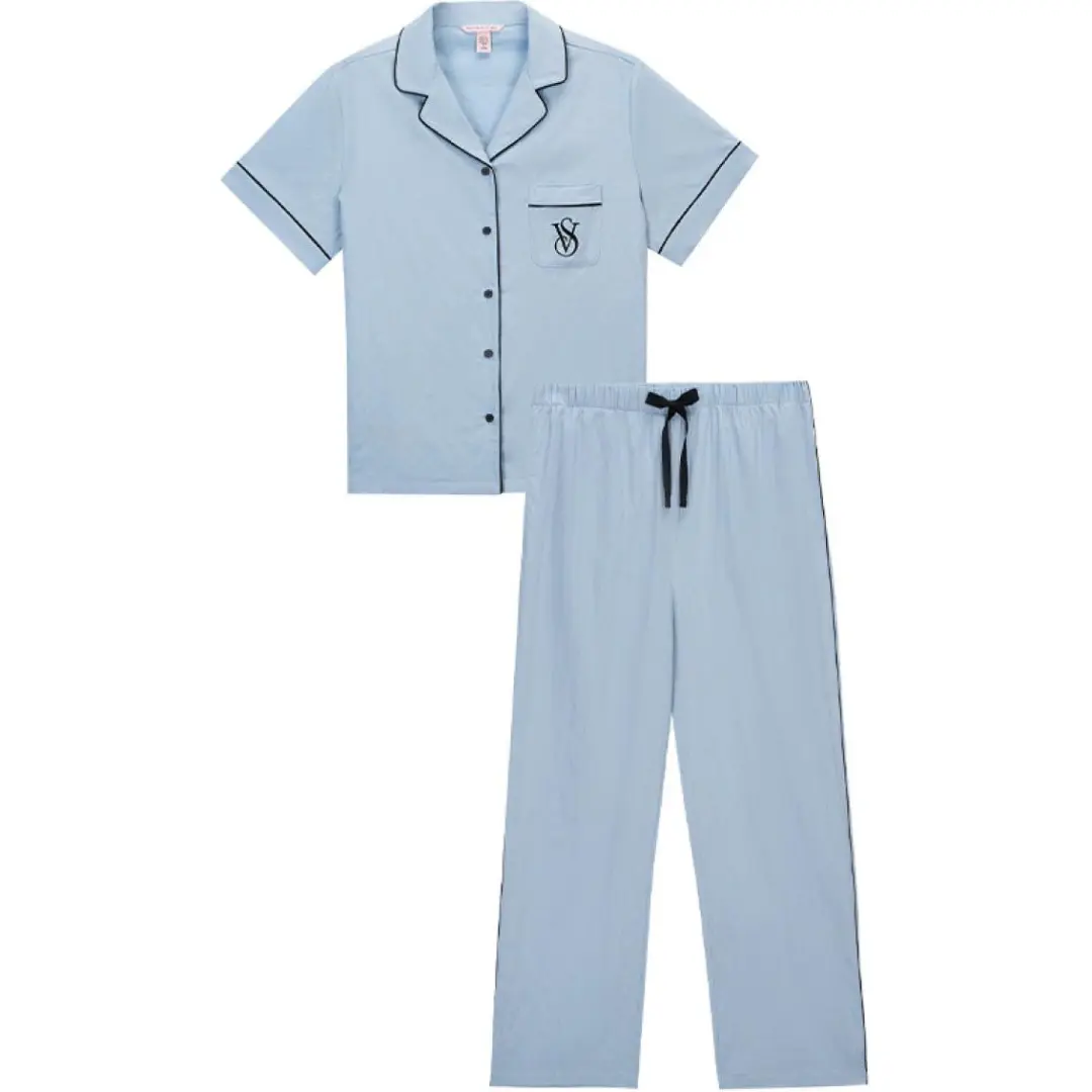 Victoria's Secret Pajama Set Women's Sky Blue
