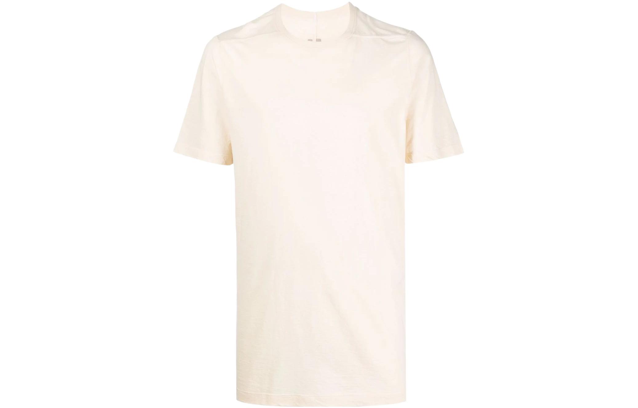 RICK OWENS Fogachine Basic Hemp Blend T Shirt