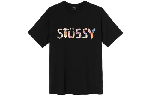 Stussy T Shirts Unisex Crew Neck Moderate Straight Fit