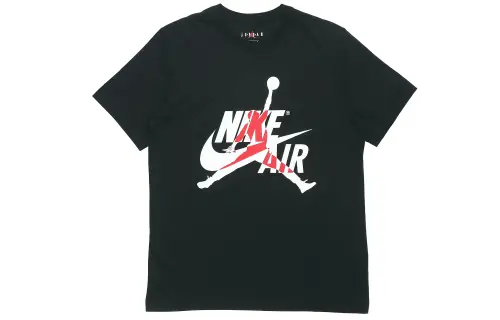 Jordan T Shirts Men's Crew Neck Moderate Straight Fit