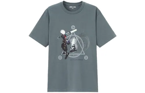 UNIQLO x YINGXIONGLIANMENG,LIANMINGKUAN T Shirt Unisex Green