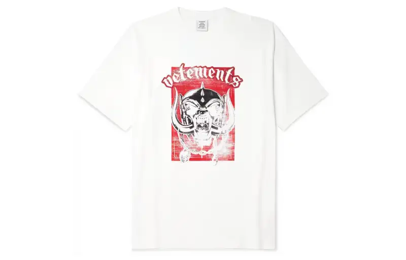 Vetements X The World Motorhead T Shirt