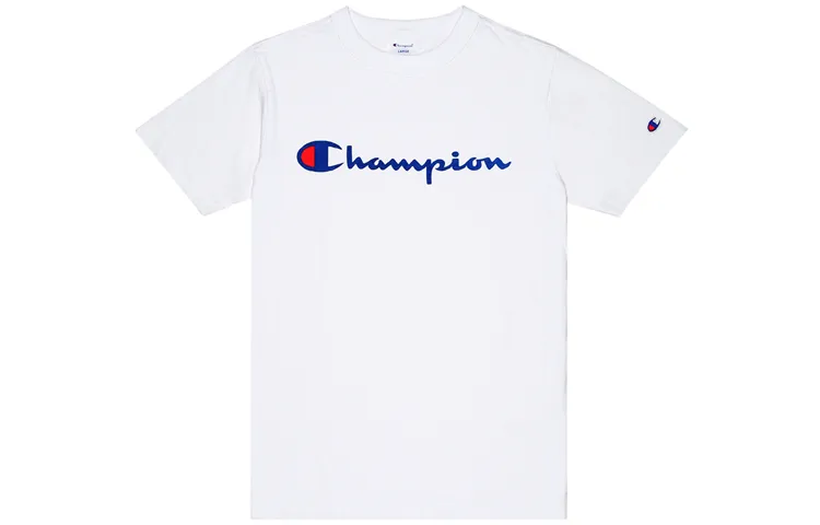 Champion T Shirt Japan Version Unisex White
