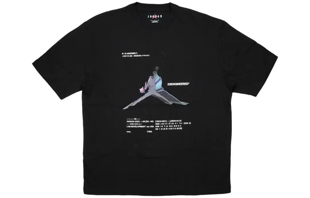 Jordan Raglan Sleeve T-Shirt Men's Black