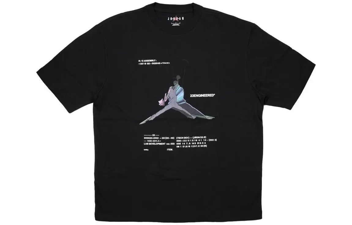 Jordan Raglan Sleeve T-Shirt Men's Black