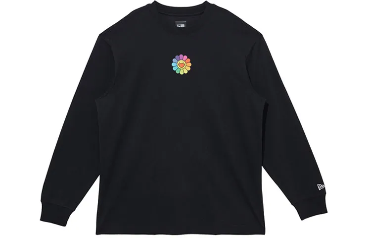 New Era X Takashi Murakami Flower Flag Relaxed Fit L/S Tee