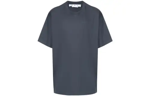 OFF WHITE Rubber Diagonals Oversized T Shirt