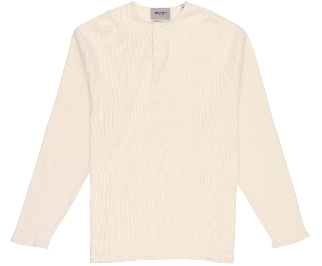 Fear Of God Essentials FW20 T Shirt Unisex Cream