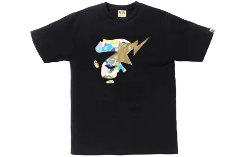 Bape Multi Camo Ape Face Tee