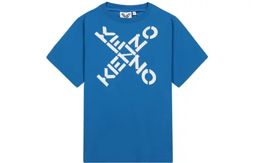 KENZO SS21 Sport 'Big X' T-Shirt Blue