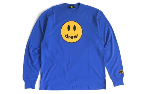 Drew House Smiley Collection T Shirt Unisex Blue