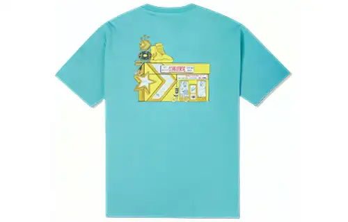 Converse T Shirt Men's Light Blue