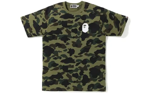 Bape 1st Camo Multi Logo Tee