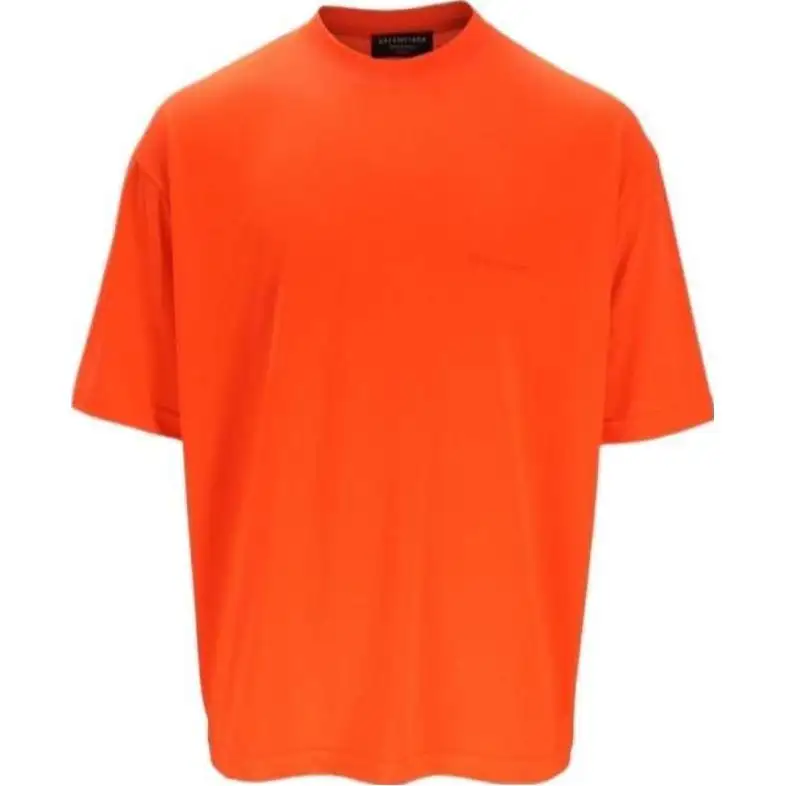 Balenciaga T Shirt Loose Fit Men's Orange