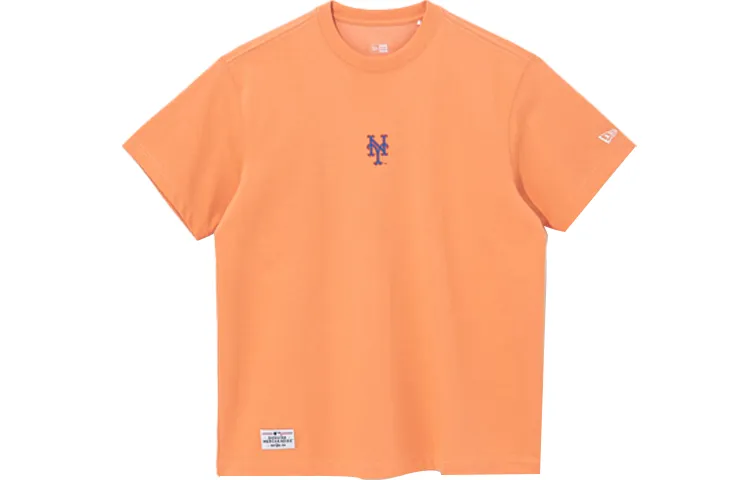 New Era SS22 T Shirt Men's Neon Orange