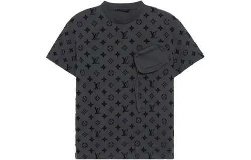LOUIS VUITTON T Shirt Men's Light Gray