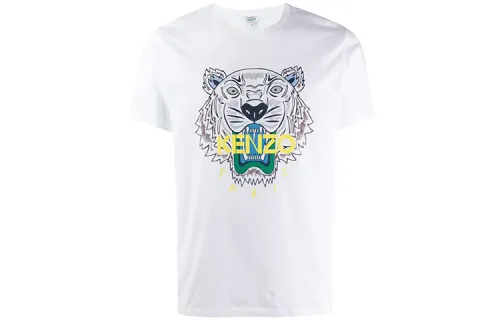 KENZO T Shirts Men's Crew Neck Moderate Straight Fit
