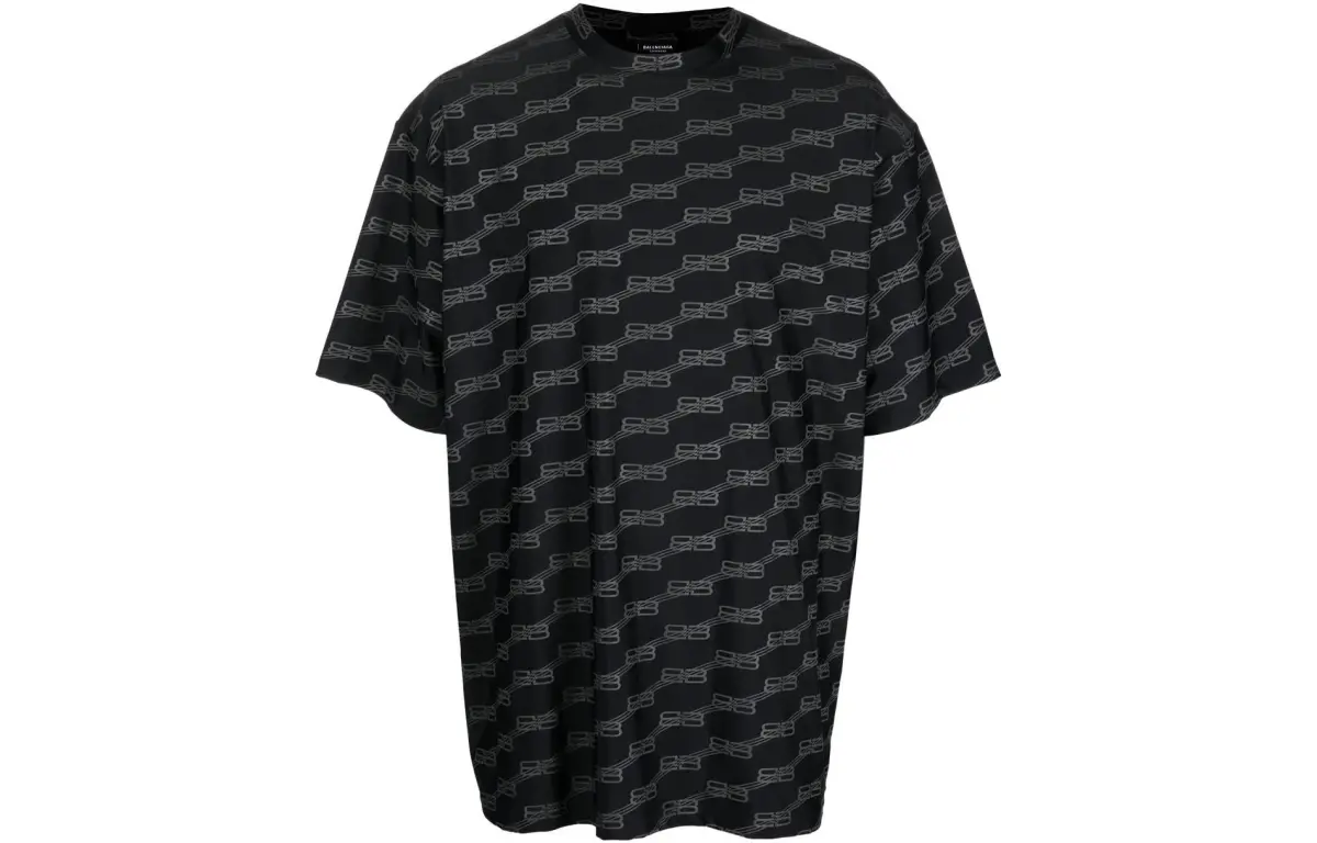 Balenciaga SS23 T Shirt Loose Fit Men's Black