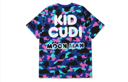 Bape X Kid Cudi Camo Tee
