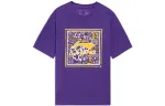 Li Ning Sports Basketball Collection T Shirts Men's Crew Neck Moderate Straight Fit