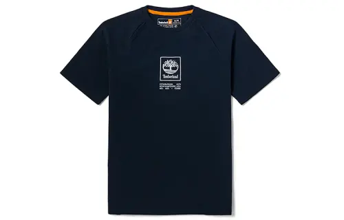 Timberland T Shirts Men's Dark Sapphire Crew Neck Straight Fit