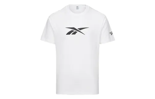 Reebok Drop Shoulder Sleeve T-Shirt Unisex White